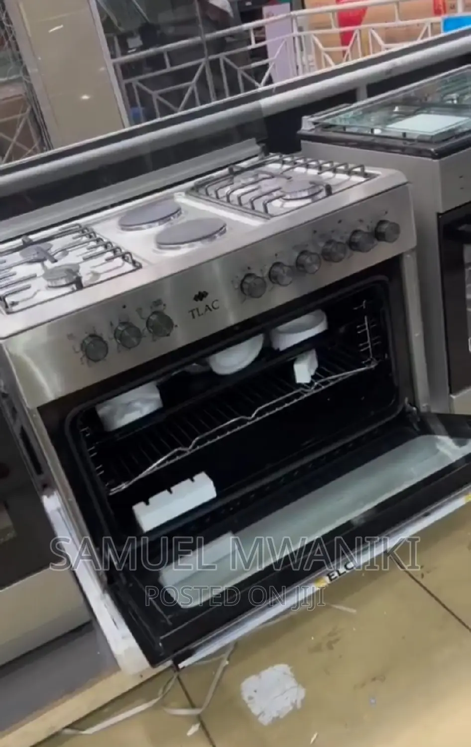 TLAC 6 Burner 4gas + 2electric Standing Cooker Electric Oven