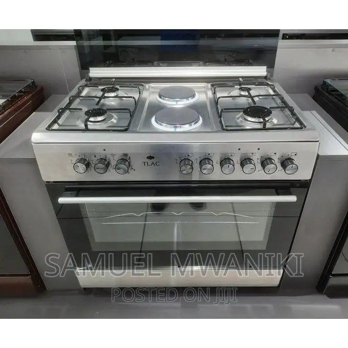 TLAC 6 Burner 4gas + 2electric Standing Cooker Electric Oven