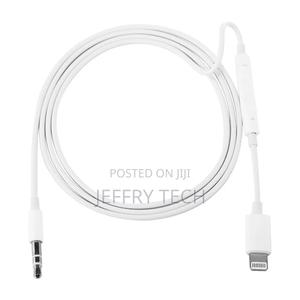 1m 8 Pin to 3.5mm AUX Audio Cable Support Line Control(White - thumbnail 2