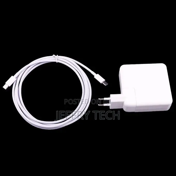 87W USB-C / Type-C Power Adapter With 2m USB Type-C Male To
