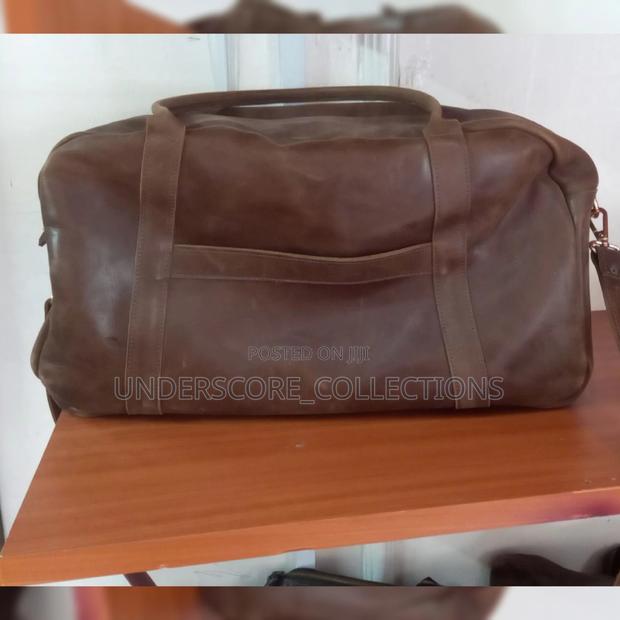 Executive Pure Leather Duffle Bag - thumbnail 2