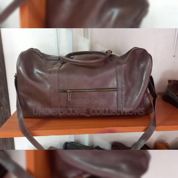 Executive Pure Leather Duffle Bag - thumbnail 5