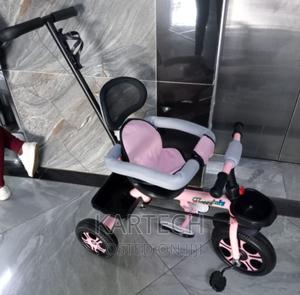 Tricycle With Protective Side Bar, Push Handle - main view