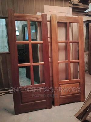 Mahogany French Doors - thumbnail 2