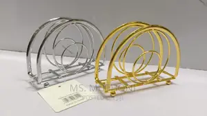 Hemisphere Shape Metallic Serviet Holder