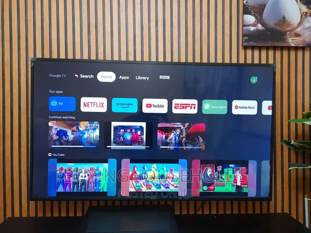 Sony Bravia 55" X80J Android 2022 Tv