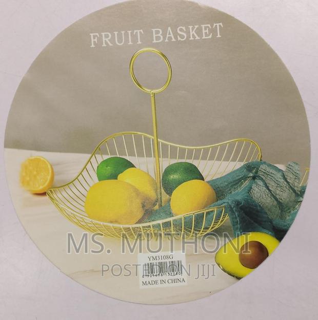 Detachable Metallic Mesh Fruits BASKET With Stand - thumbnail 5