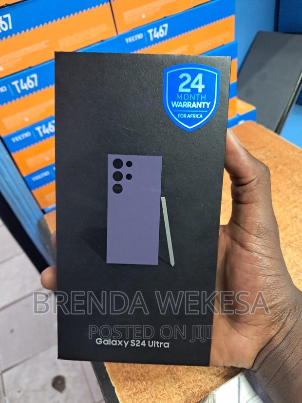 New Samsung Galaxy S24 Ultra 512 GB Silver - main view