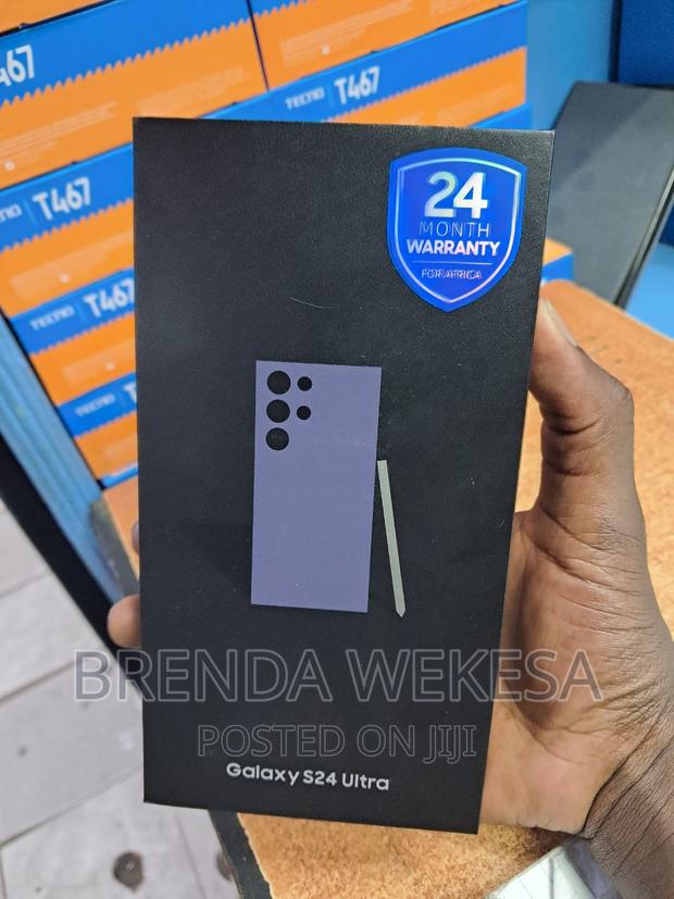 New Samsung Galaxy S24 Ultra 512 GB Silver - thumbnail 3