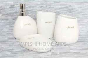 Unique Branded Ceramic 4in1 Bathroom Set
