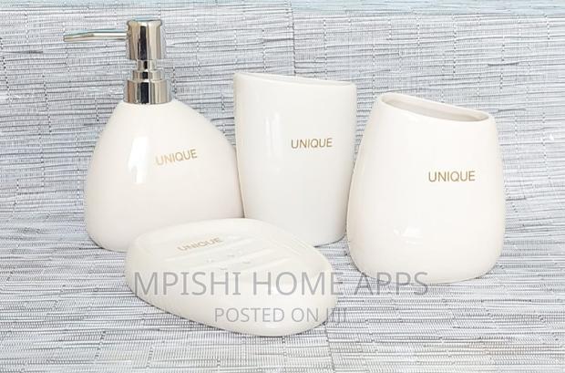 Unique Branded Ceramic 4in1 Bathroom Set - thumbnail 2