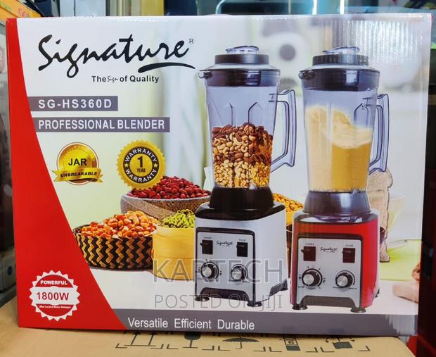 Signature Commercial Blender 4litres Jug 1800W - main view