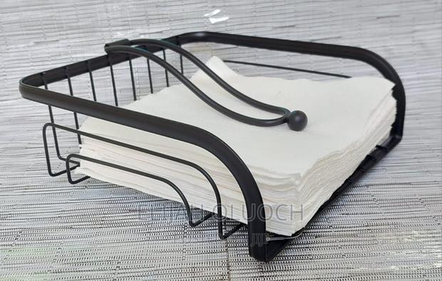 Rectangular Shape Metalic Clipping Serviet Holder - main view