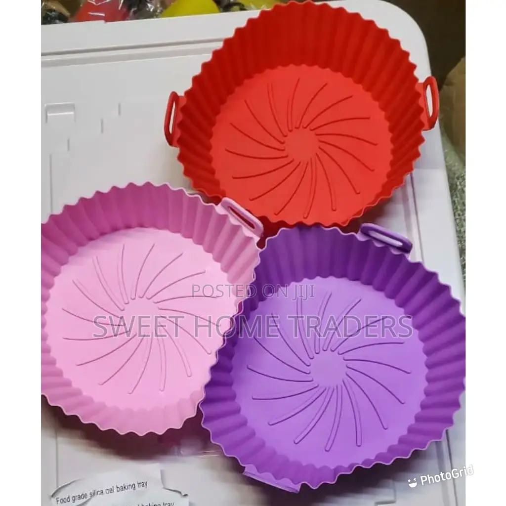 Reusable Silicon Air Fryer Liner Tray
