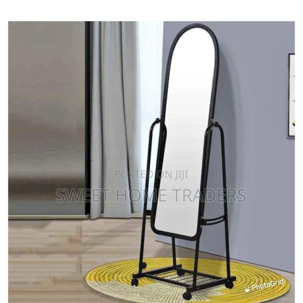 Wheeled Dressing Mirror - main view