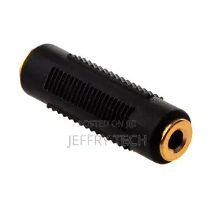 Gold Plated 3.5 Mm Stereo Coupler Female to Female Jack