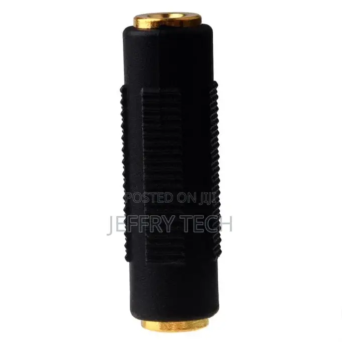 Gold Plated 3.5 Mm Stereo Coupler Female to Female Jack