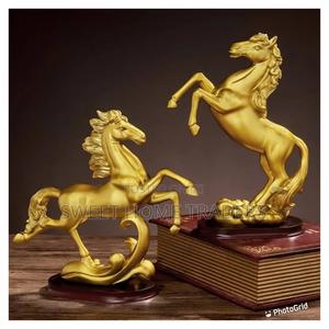 Gold Decor Horse - thumbnail 2