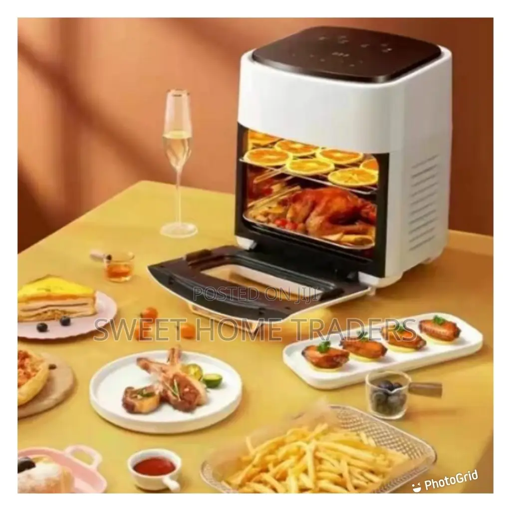 Silver Crest 15L Large Capacity Air Fryer Oven 2 in 1