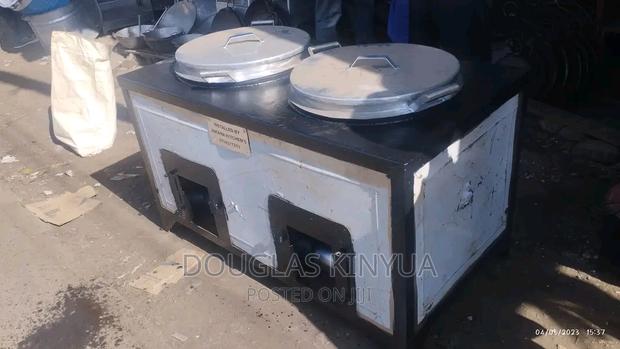 100ltrs Double Energy Saving Jiko Stainless Steel.