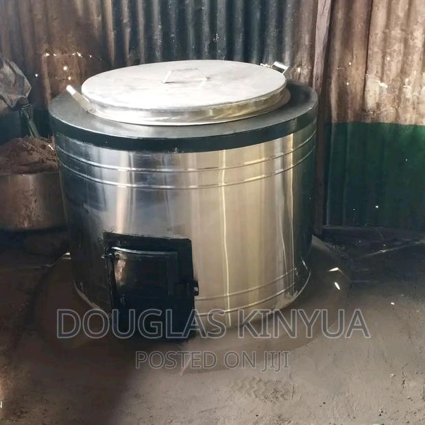 100ltrs Stainless Steel Commercial School Energy Saving Jiko