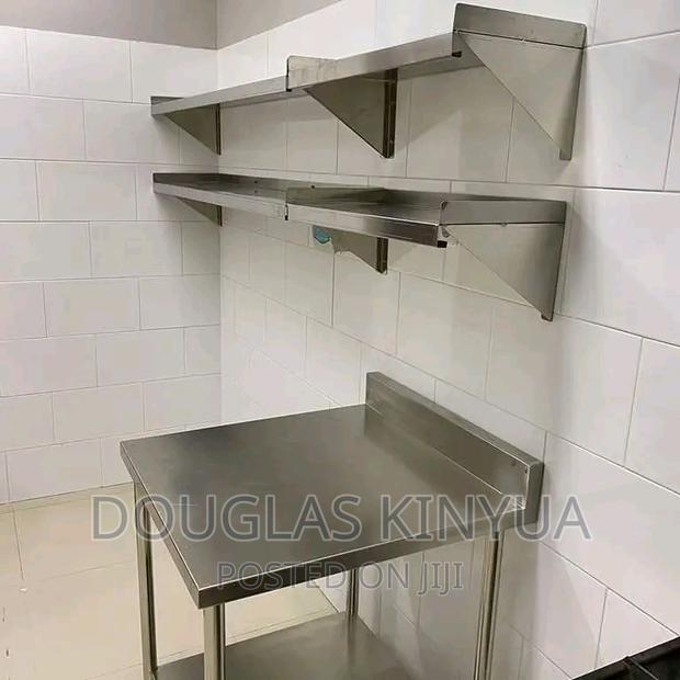 Stainless Steel Shelves. - main view