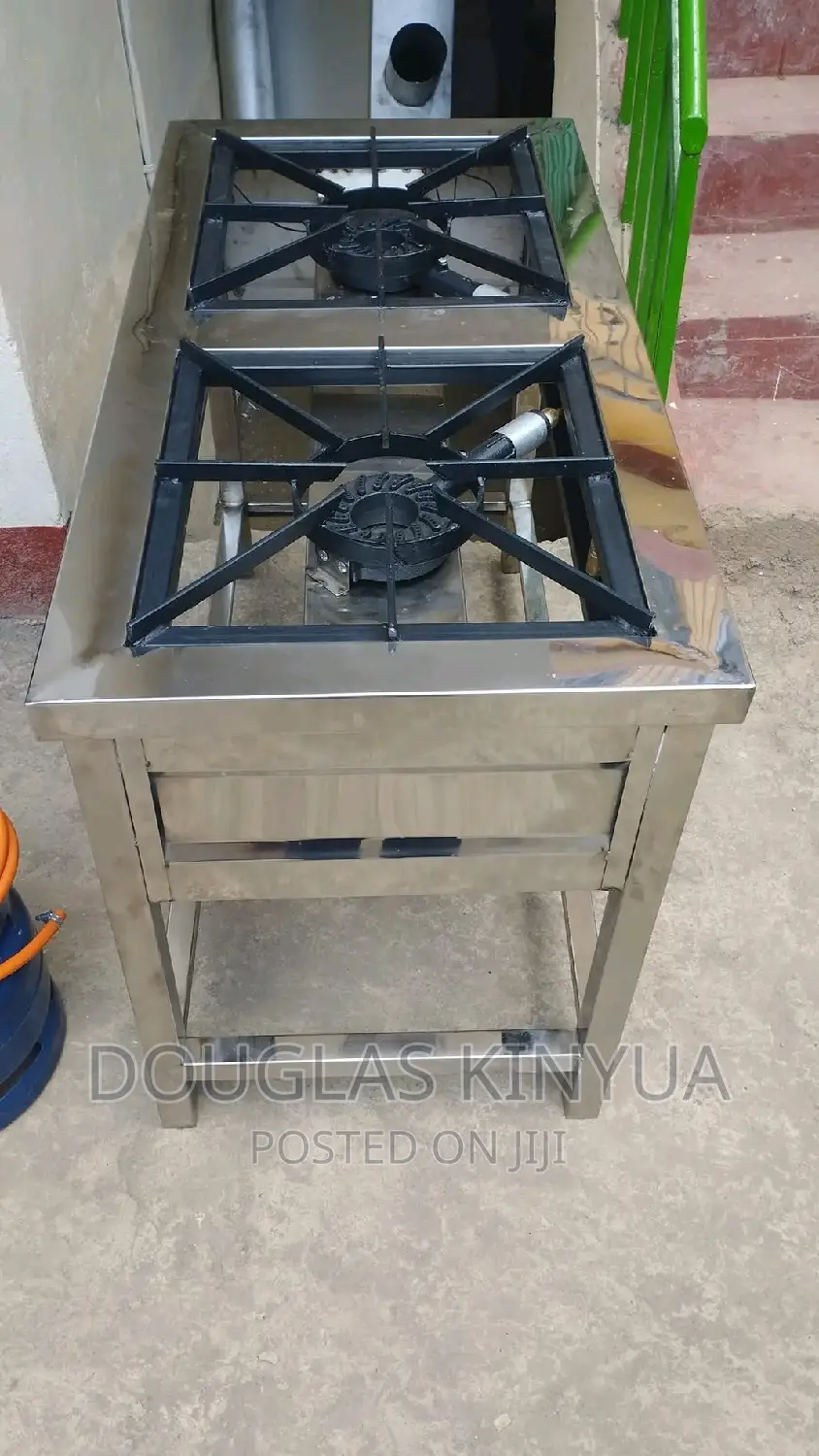 Two Burners Commercial Gas Cooker.