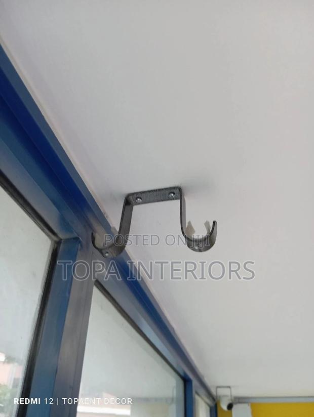 Double Locally Made Ceiling Brackets - main view