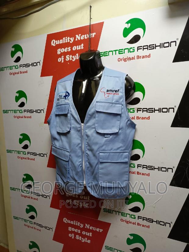 Sky Blue Half Jackets, Safari Jackets - thumbnail 5