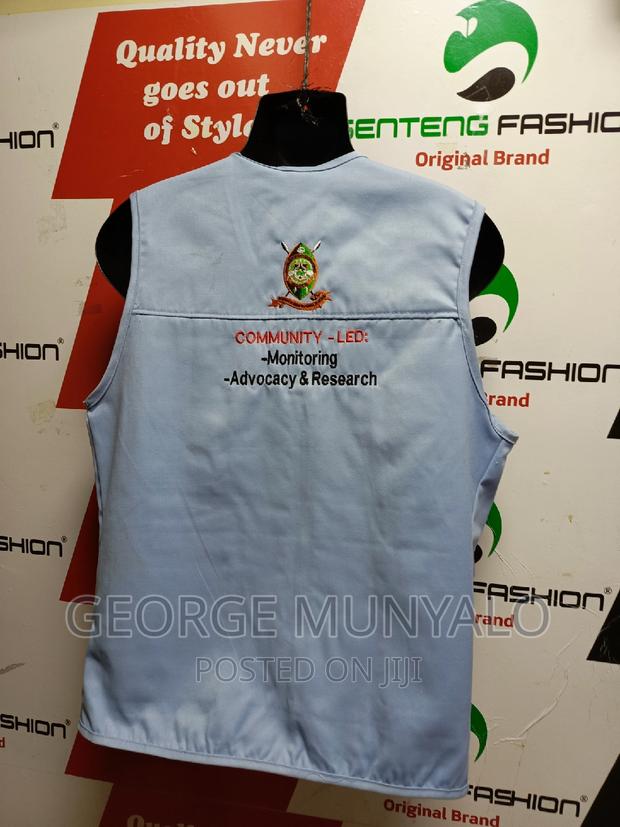 Sky Blue Half Jackets, Safari Jackets - thumbnail 3