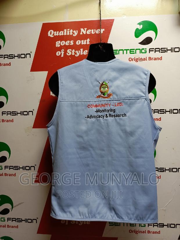 Sky Blue Half Jackets, Safari Jackets - thumbnail 2