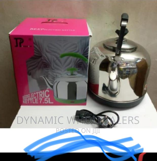 Electric Kettle 5.7 7.5ltrs James Pot Whistling Kettle