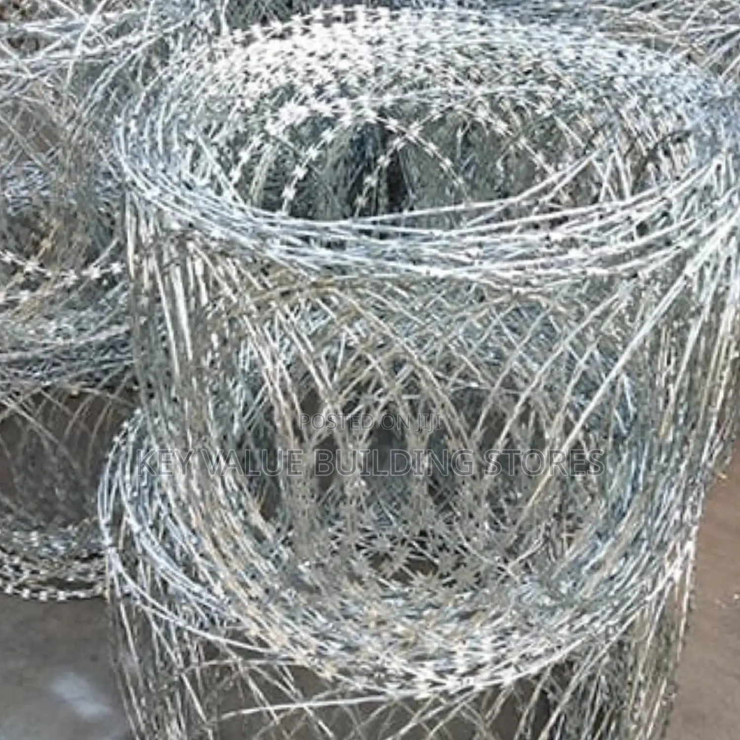Galvanized Flat Trap Sharp Razor Wire