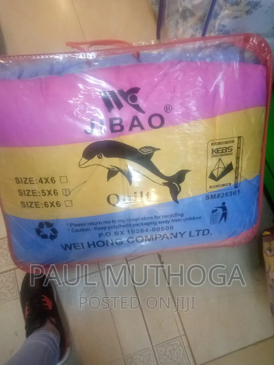 4*6 Multicolored Duvet