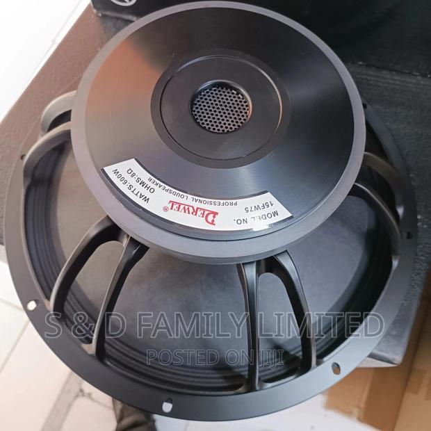 Derwel 15FW75 Midrange Speaker 75mm Voice Coil - thumbnail 3