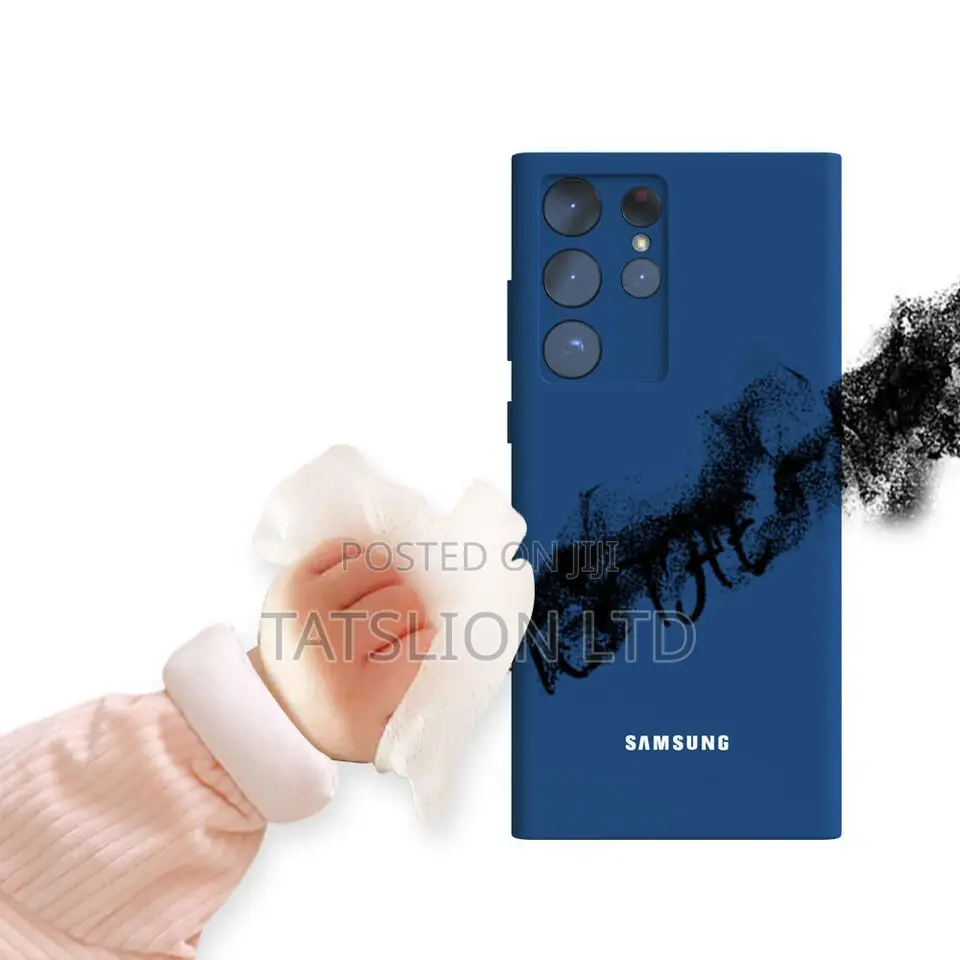 Case for Samsung Galaxy S24 S23 Ultra Liquid Silicone Silky