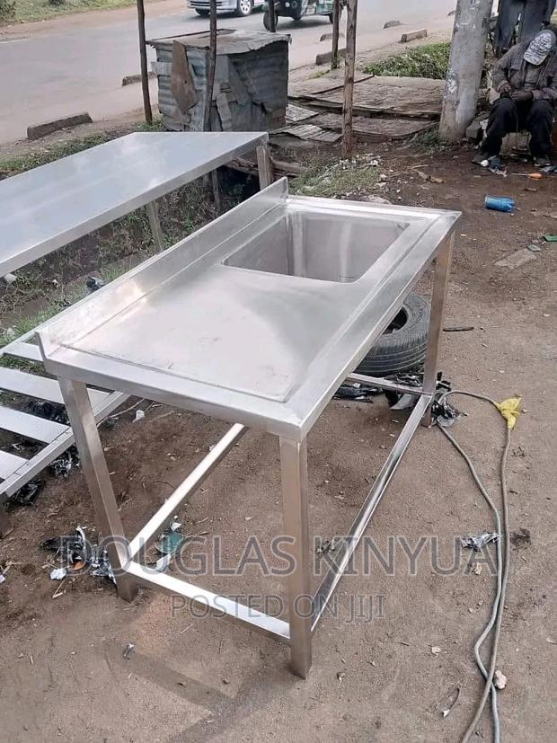 Sink Stainless Steel Single Bowl. - main view