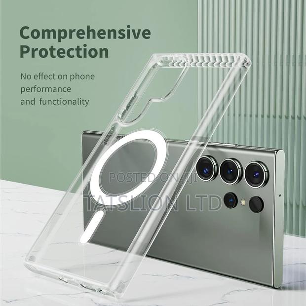 Samsung Galaxy S24 Ultra Clear Case Slim Mag Safe Cover
