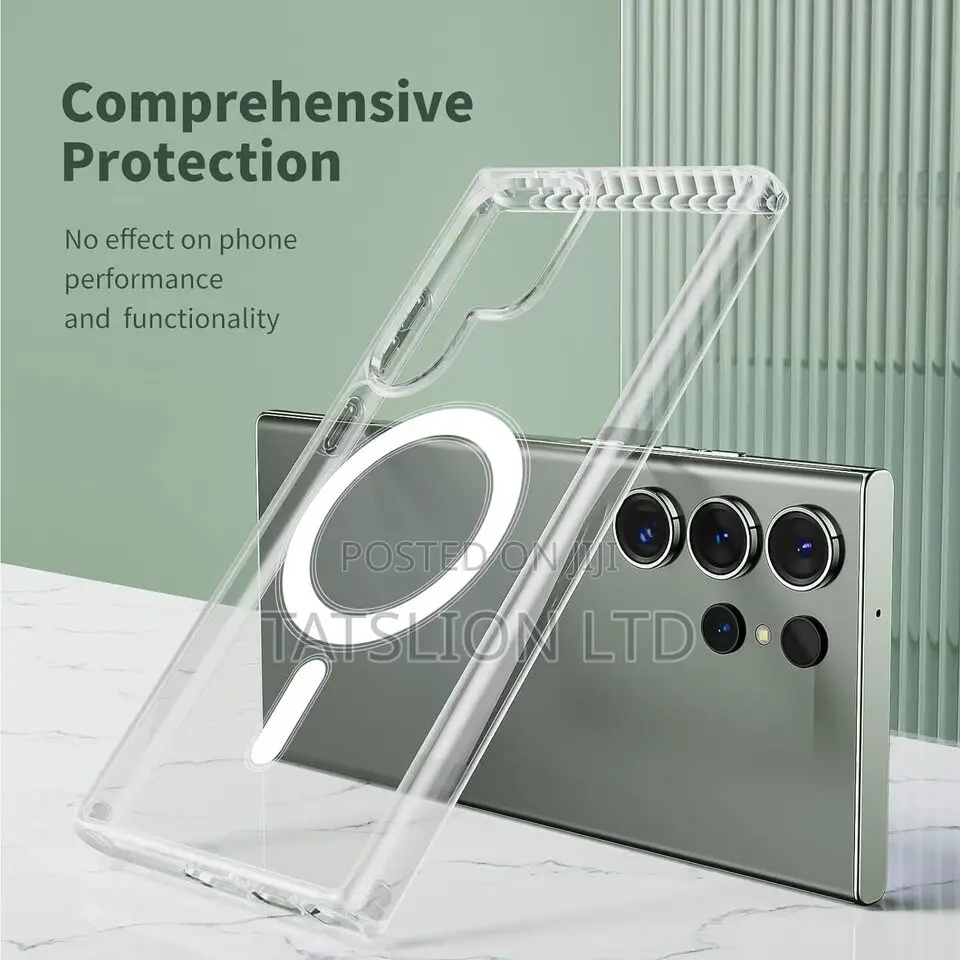 Samsung Galaxy S24 Ultra Clear Case Slim Mag Safe Cover