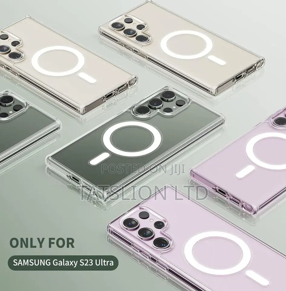 Samsung Galaxy S24 Ultra Clear Case Slim Mag Safe Cover