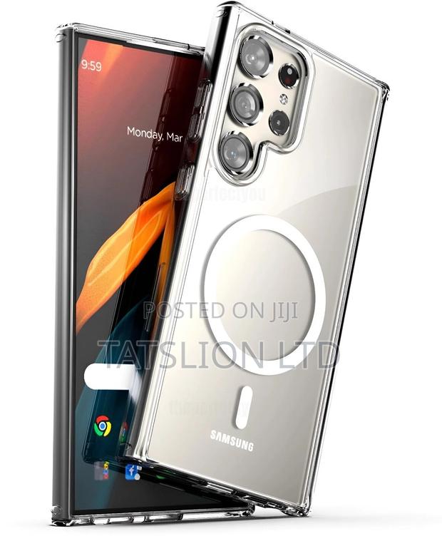 Samsung Galaxy S24 Plusmag Safe Magnetic Clear Case Cover - main view