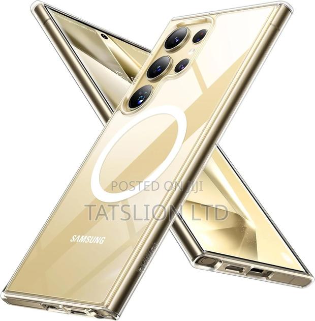 Samsung Galaxy S24 Plusmag Safe Magnetic Clear Case Cover - thumbnail 2