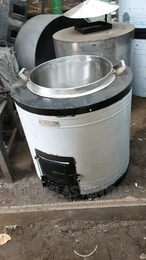 School Boiler Stainless Steel 50ltrs Energy Saving Jiko.