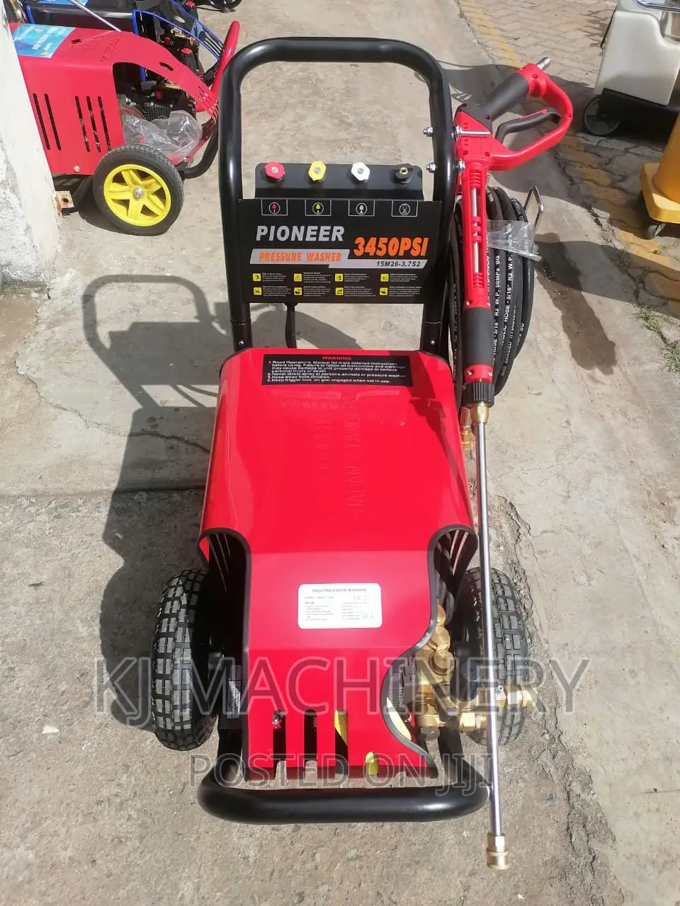 Pioneer 3450psi Highpressure Washer -Quality Brand