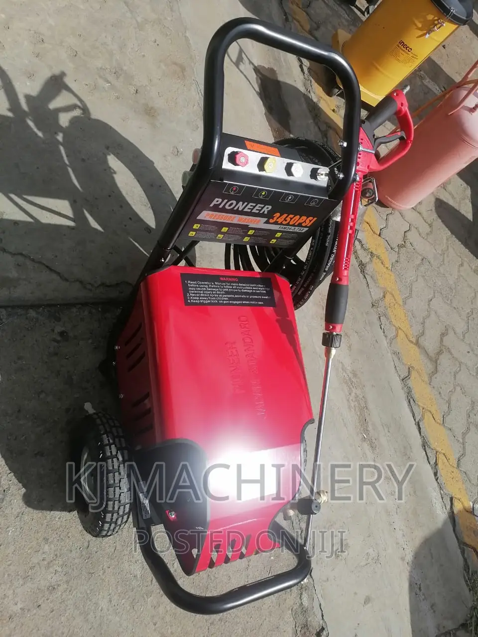 Pioneer 3450psi Highpressure Washer -Quality Brand
