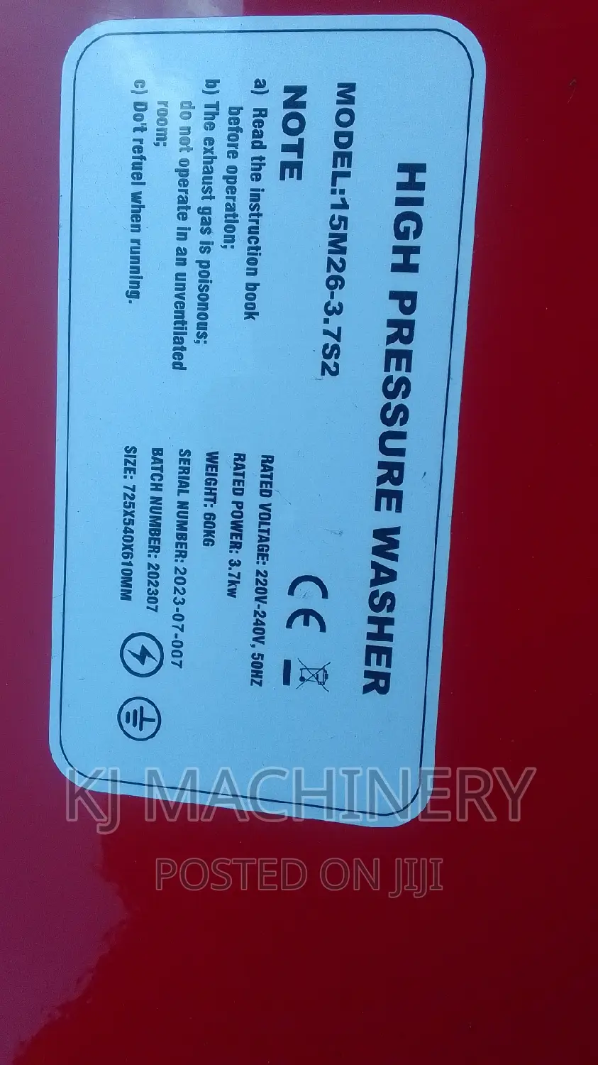 Pioneer 3450psi Highpressure Washer -Quality Brand