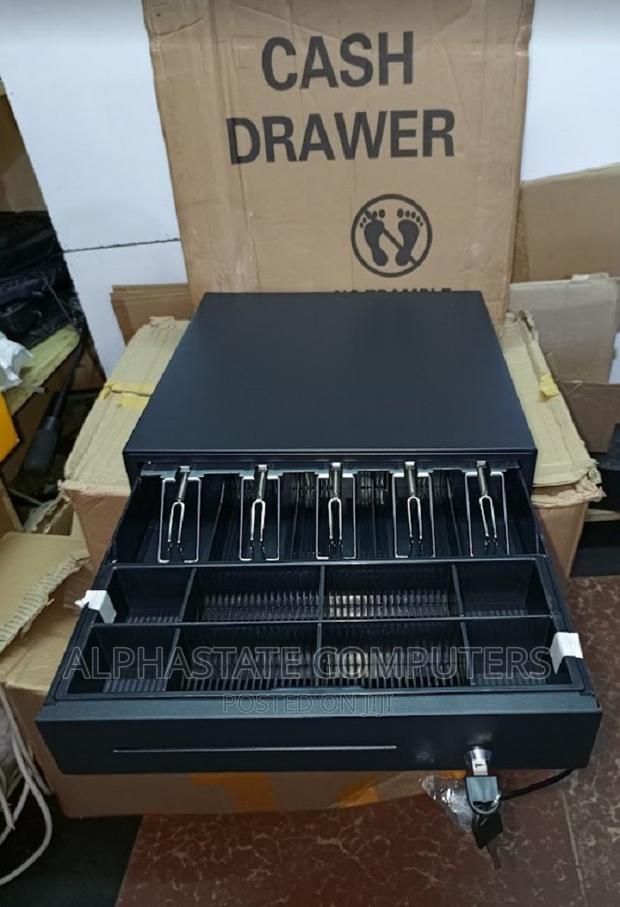 Latest Automatic POS Key-Lock Cash Drawer Register - main view