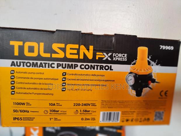 Tolsen Automatic Pump Control With Gauge Premium Heavy Duty - thumbnail 2
