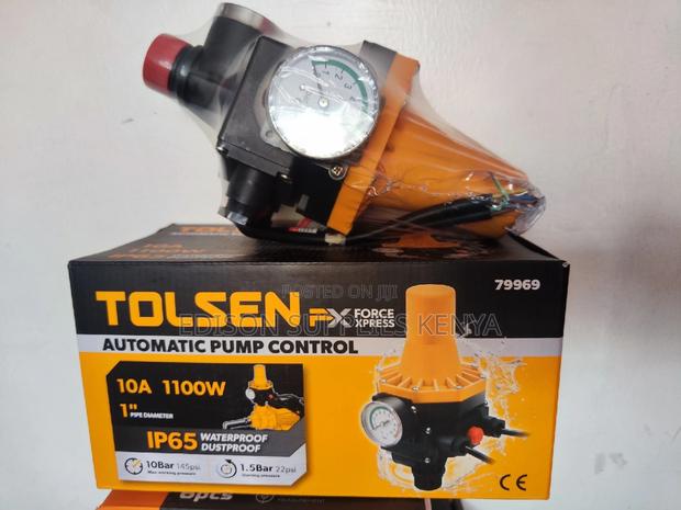 Tolsen Automatic Pump Control With Gauge Premium Heavy Duty - main view