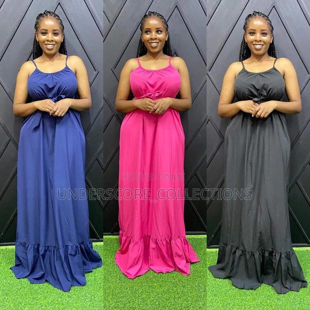 High-End Ladies Maxi Spaghetti Dresses - thumbnail 3